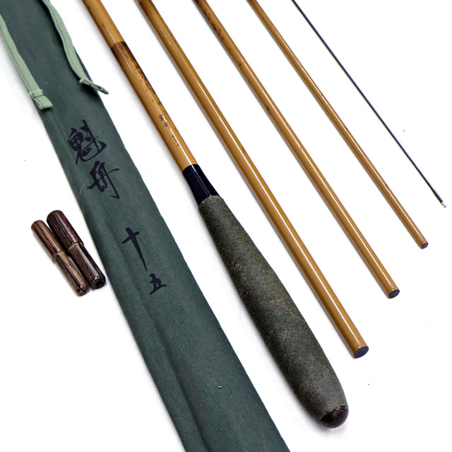 美品　SHIMANO シマノ 魁舟 十八 18尺 5本継 並継 美品 SHIMANO シマノ 魁舟 十八 18尺 5本継 並継 - メルカリ