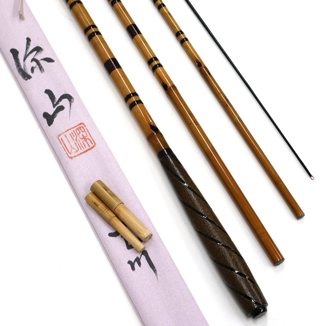 高級感 へら鮒竿 甚五郎師 ロッド