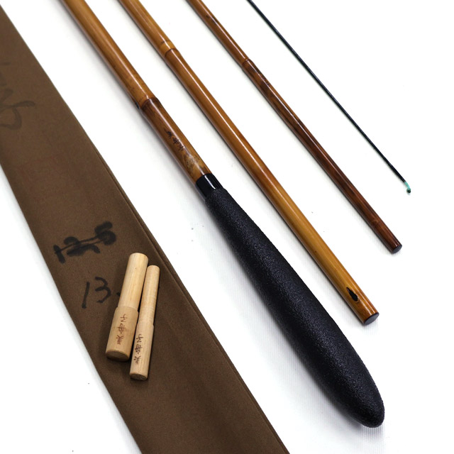 ヘラブナ竹竿 げてさく8.7尺 蒸し暑